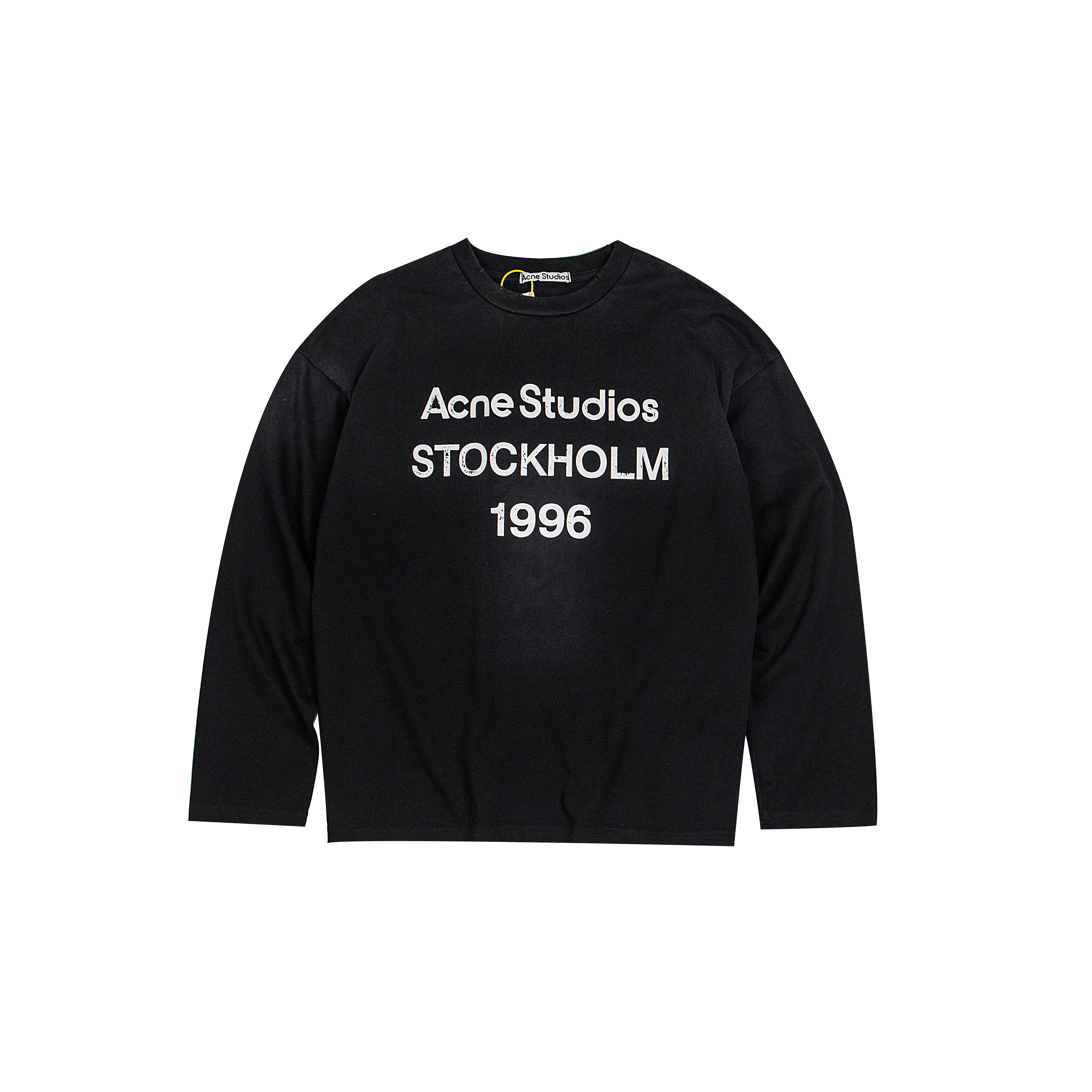 Acne Studios Logo T-shirt - Relaxed fit (CL0197-DC6）