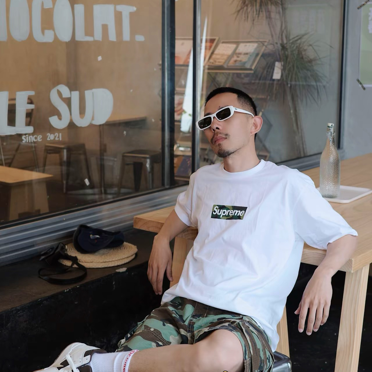 SUPREME 23FW CAMO BOX LOGO TEE SUPREME 23FW CAMO BOX LOGO TEE