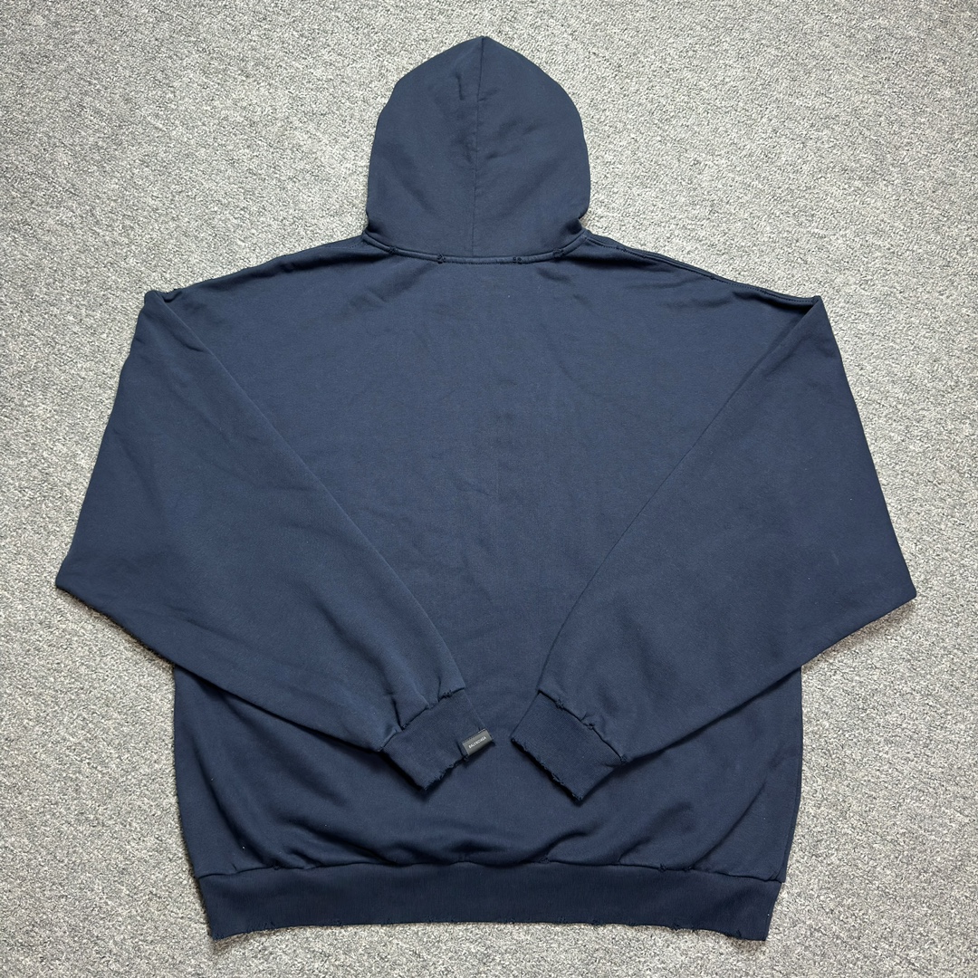 BALENCIAGA lettered hooded sweatshirt（33PFTU77 ）