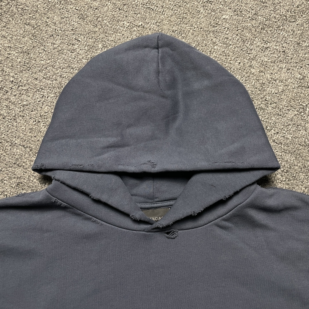 BALENCIAGA logo printed hoodie (33PFTU78 ）