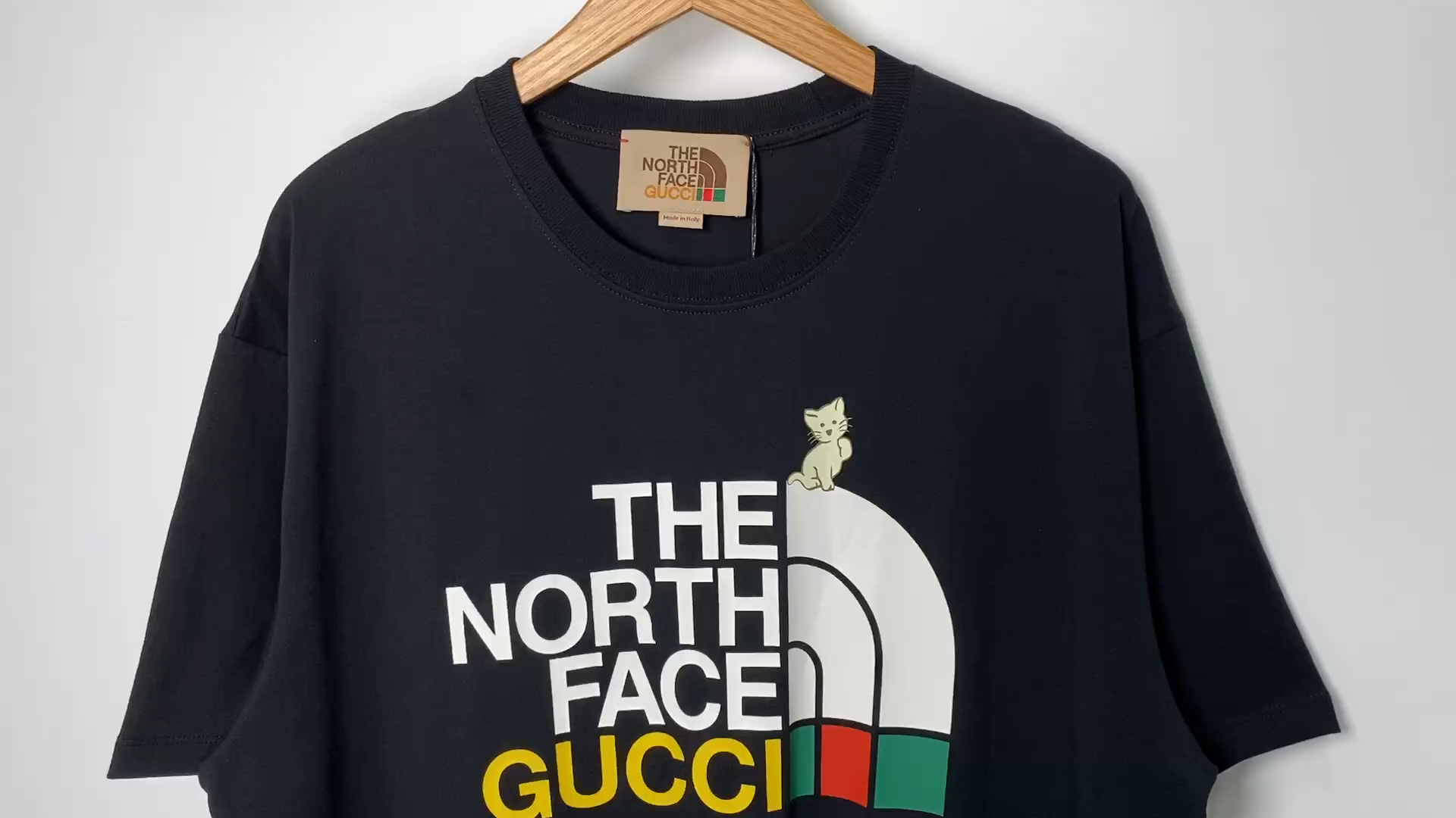 Gucci x The North Face T-shirt Black（615044-XJDTG-1082）