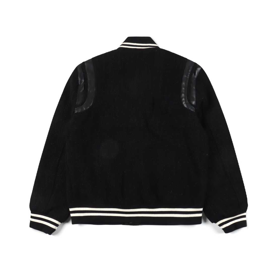 Saint Laurent FW22 baseball jacket（354718Y2F561001）