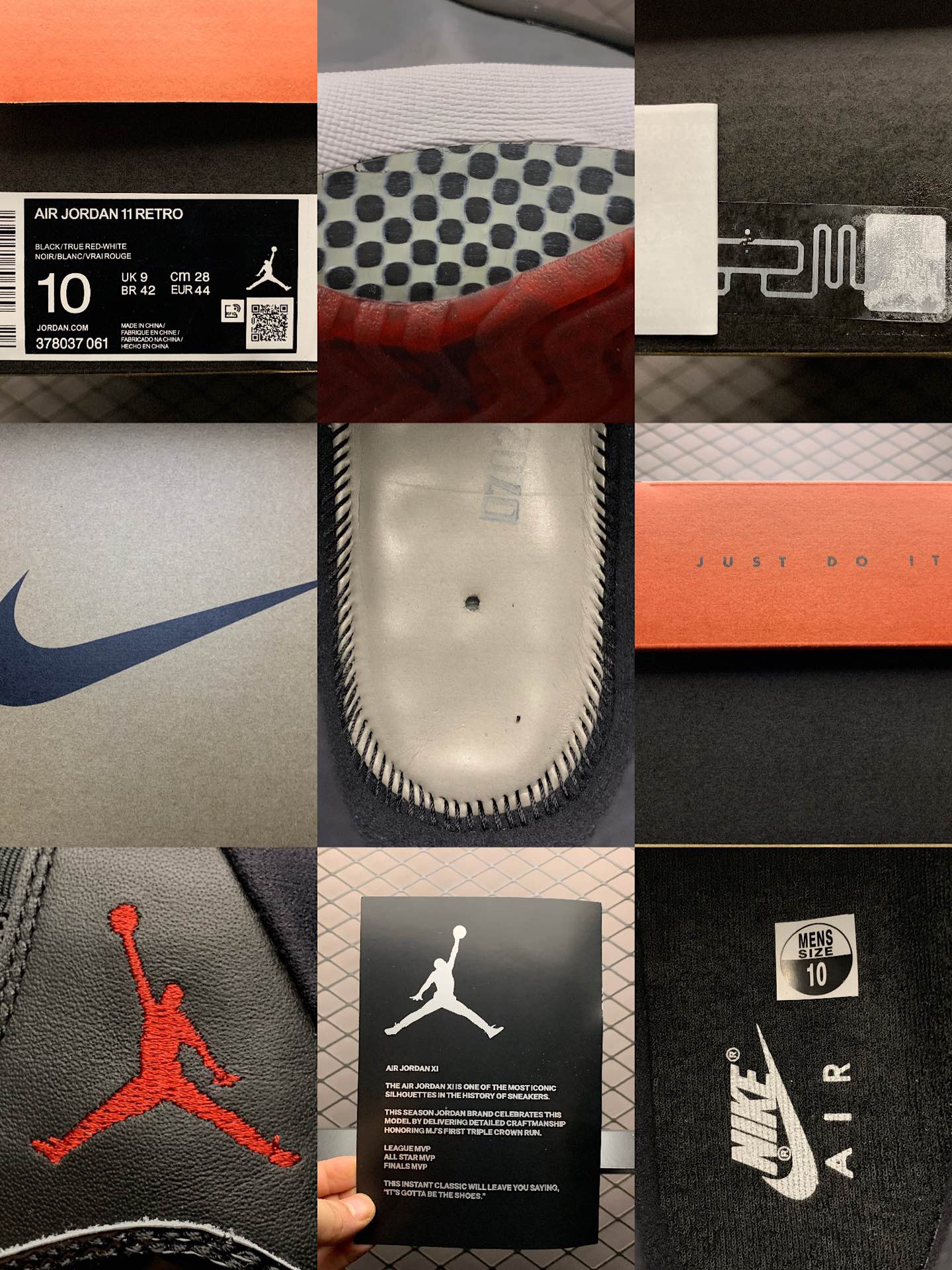 Nike Air Jordan 11 Retro "Bred" (378037-061)