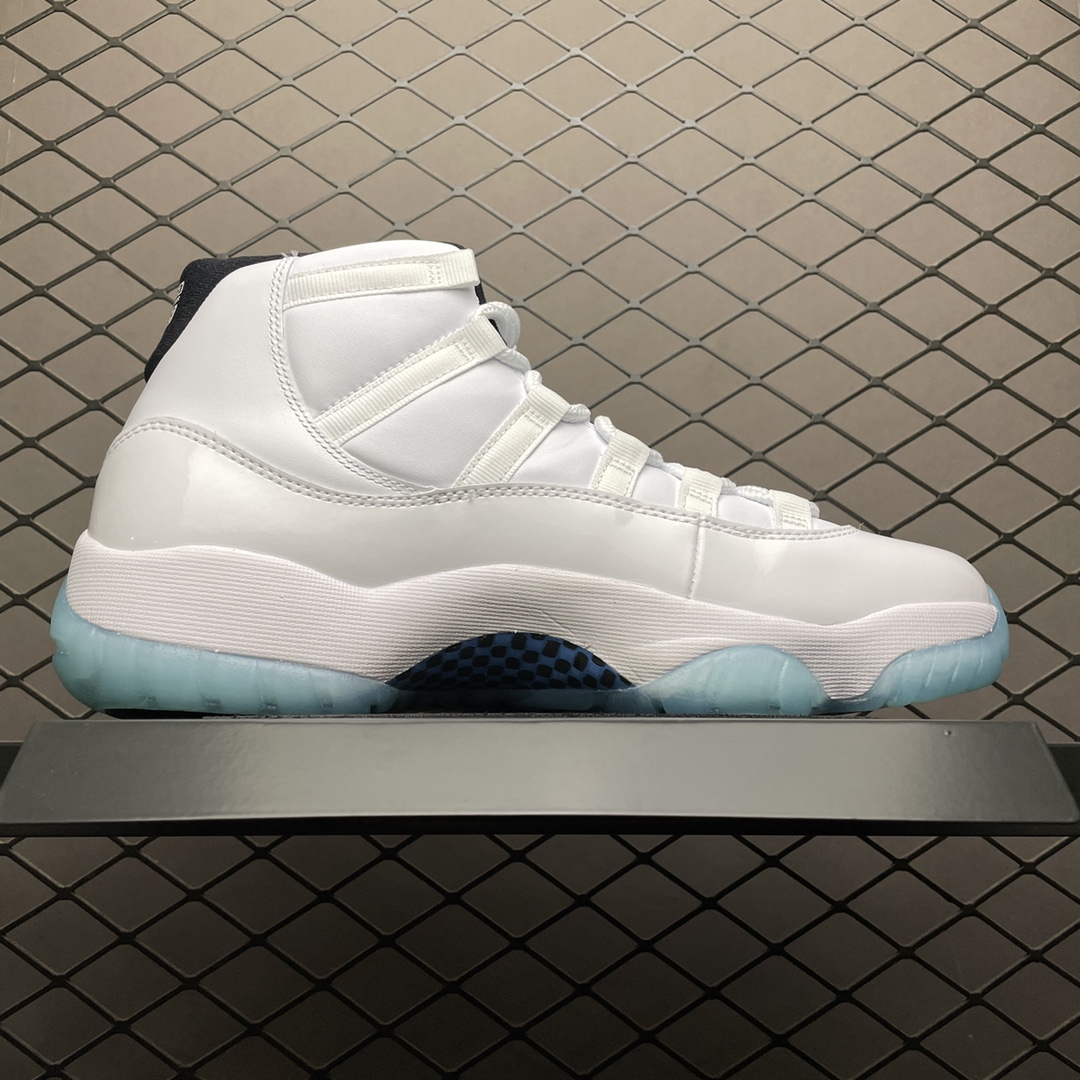 NIKE AIR JORDAN 11 RETRO LEGEND BLUE (2014) （378037-117）