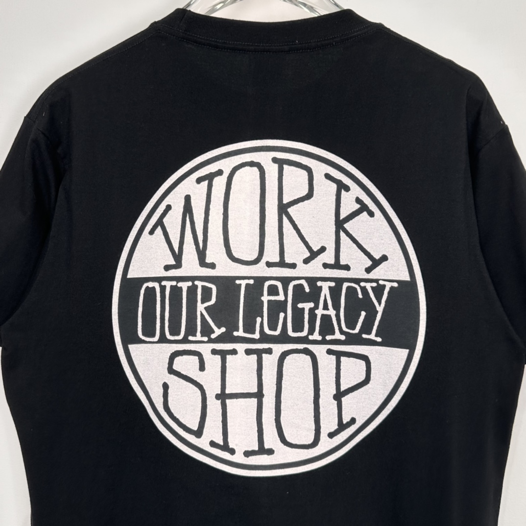 Stussy x Our Legacy Dot Pigment Dyed Tee "Black"（3903833）
