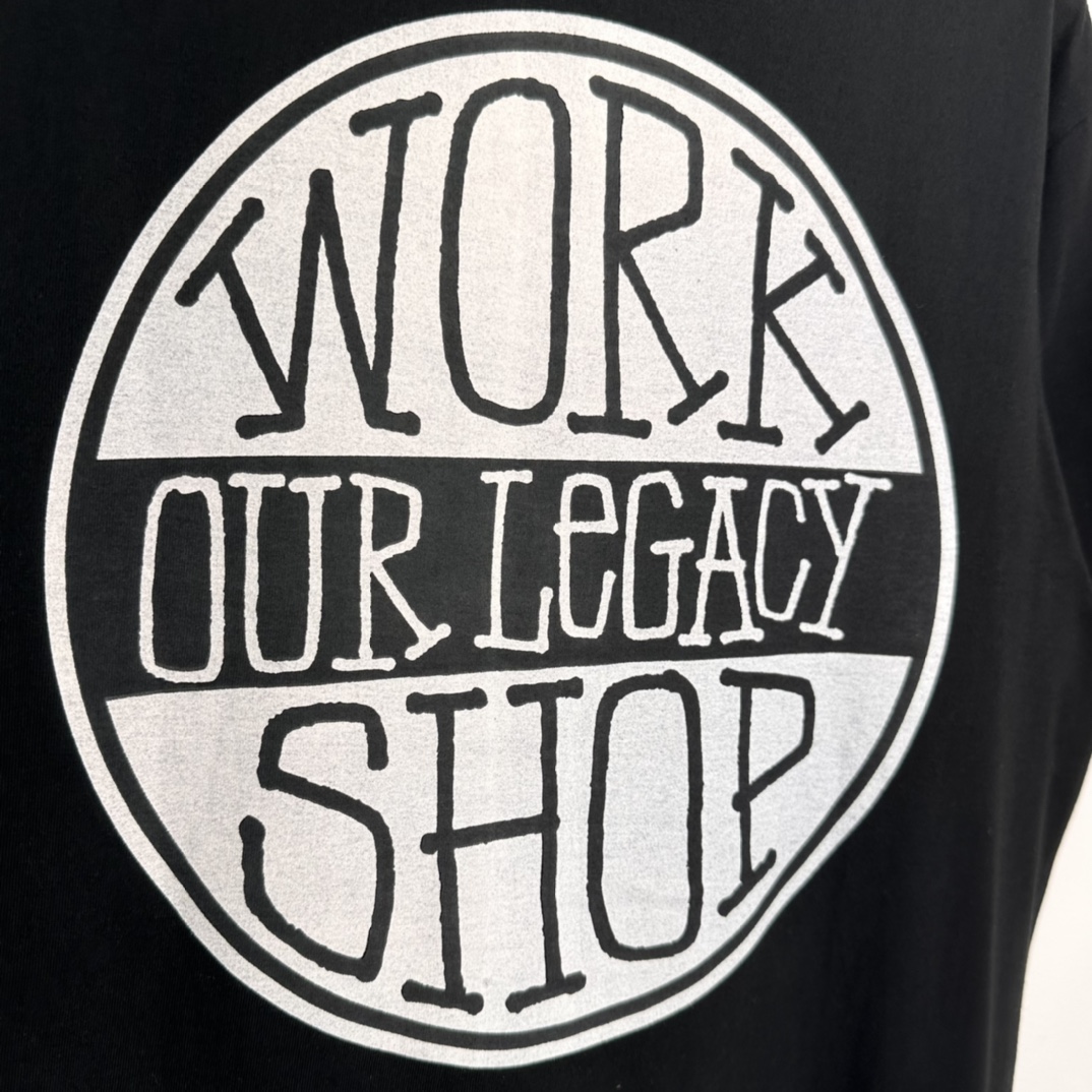 Stussy x Our Legacy Dot Pigment Dyed Tee "Black"（3903833）