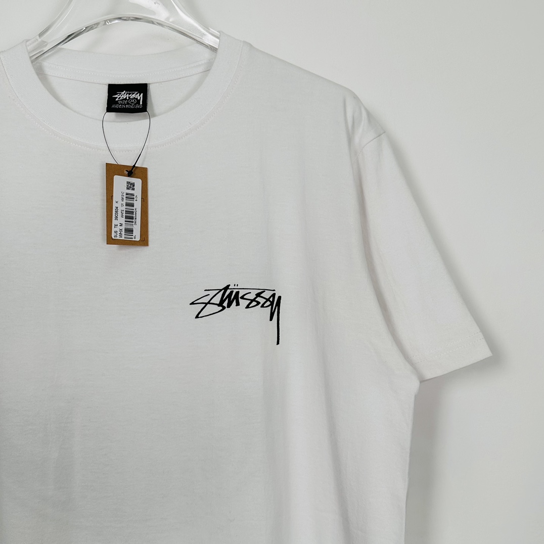 Stussy x Our Legacy Dot Pigment Dyed Tee "White"（3903834）