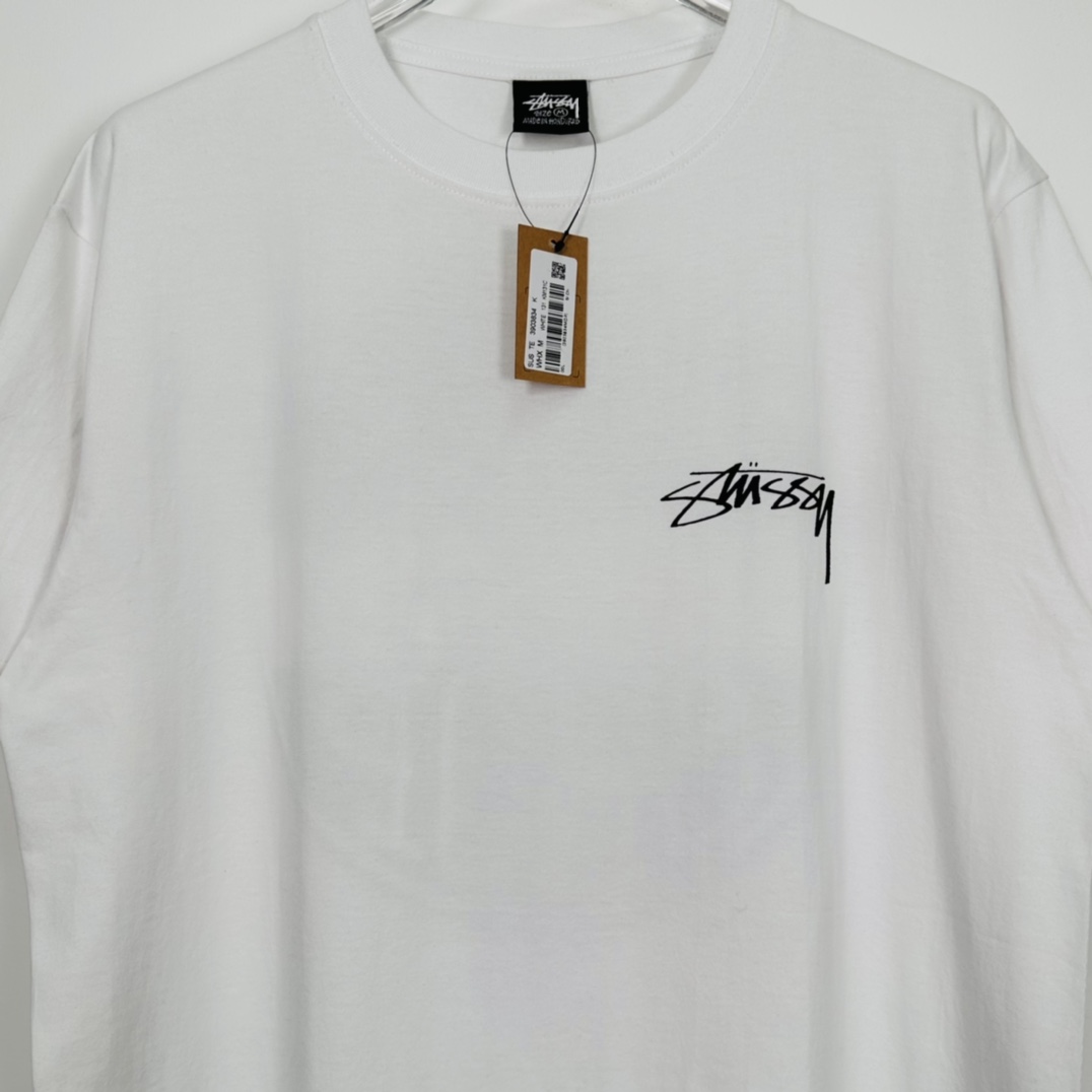 Stussy x Our Legacy Dot Pigment Dyed Tee "White"（3903834）