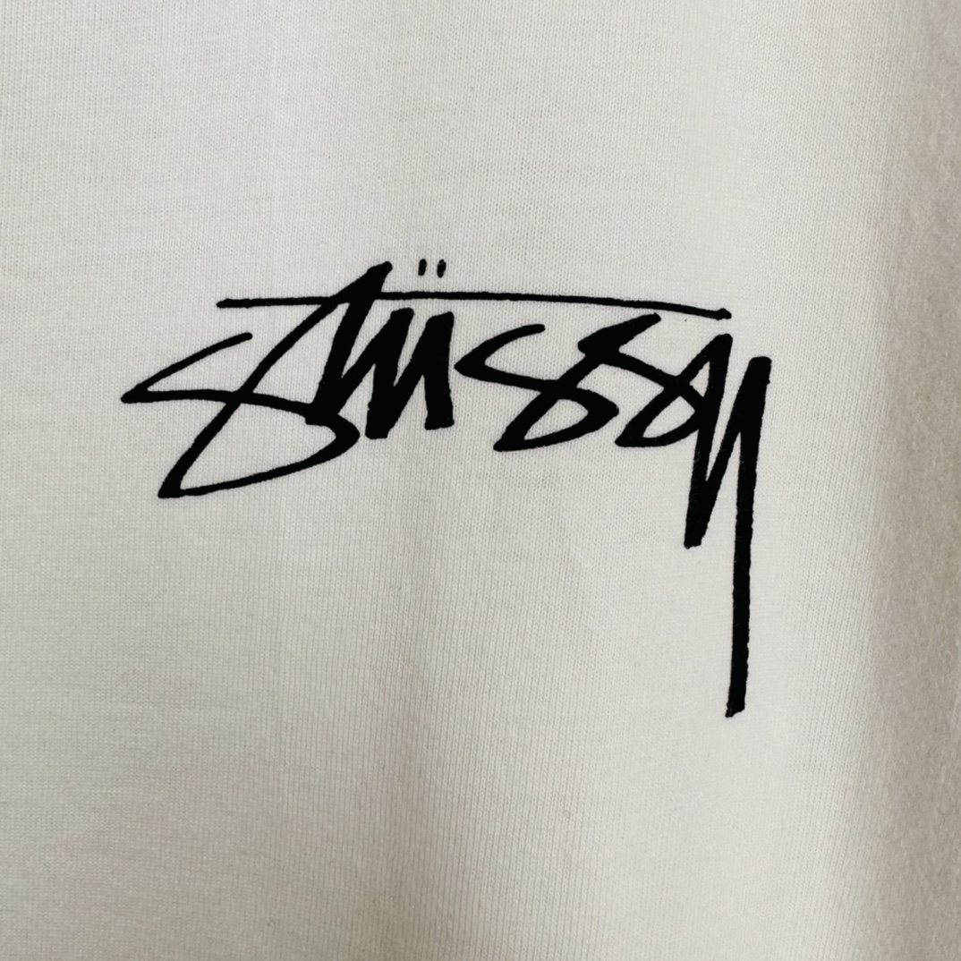 Stussy x Our Legacy Dot Pigment Dyed Tee "White"（3903834）
