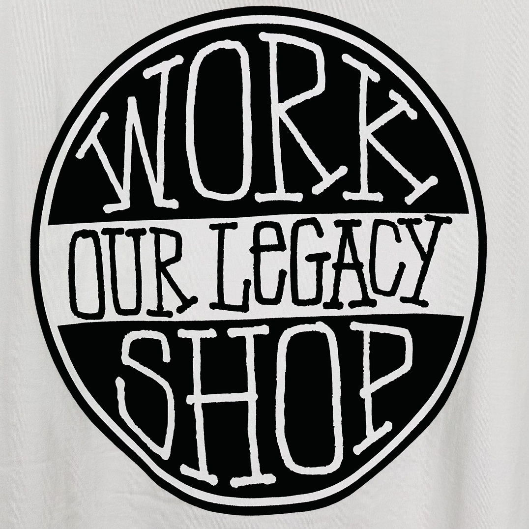 Stussy x Our Legacy Dot Pigment Dyed Tee "White"（3903834）