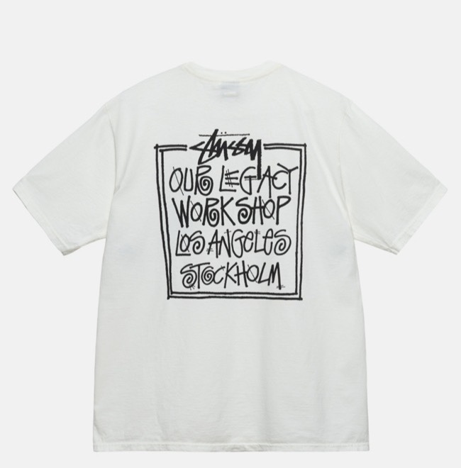 検討しますstussy our legacy tee white - dcnationtours.com