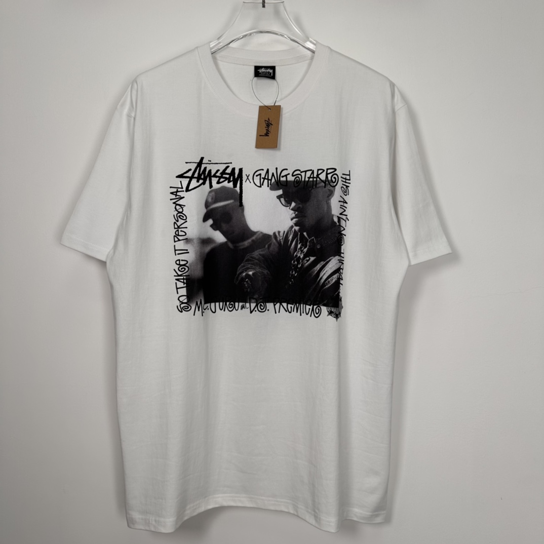 Stussy x Gang Starr Take It Personal Tee "White"（3903846）