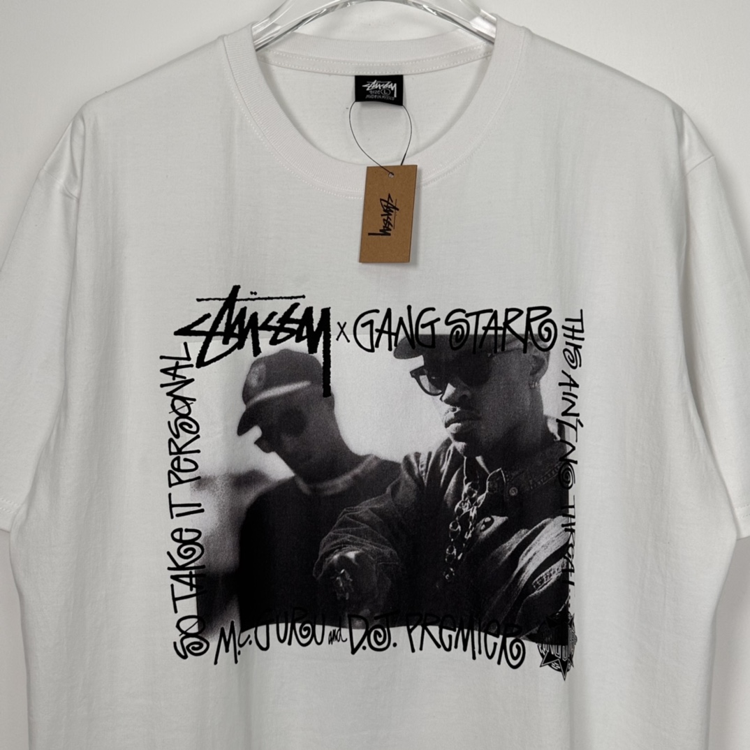 Stussy x Gang Starr Take It Personal Tee "White"（3903846）