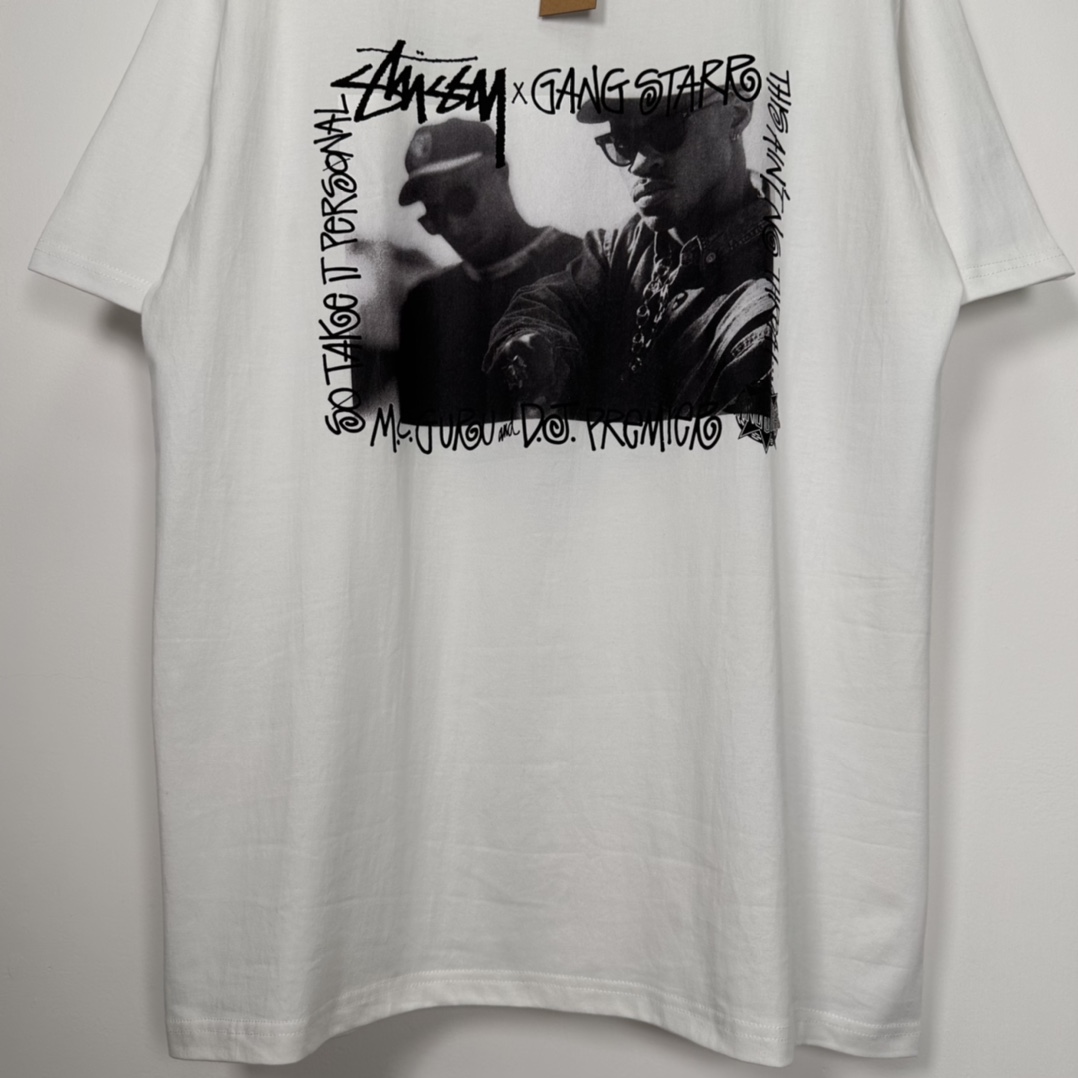 Stussy x Gang Starr Take It Personal Tee "White"（3903846）