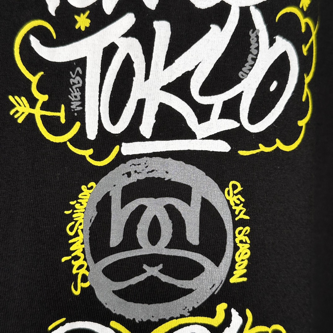 Stussy Born x Raised Handstyles Tee "Black"（3903853）