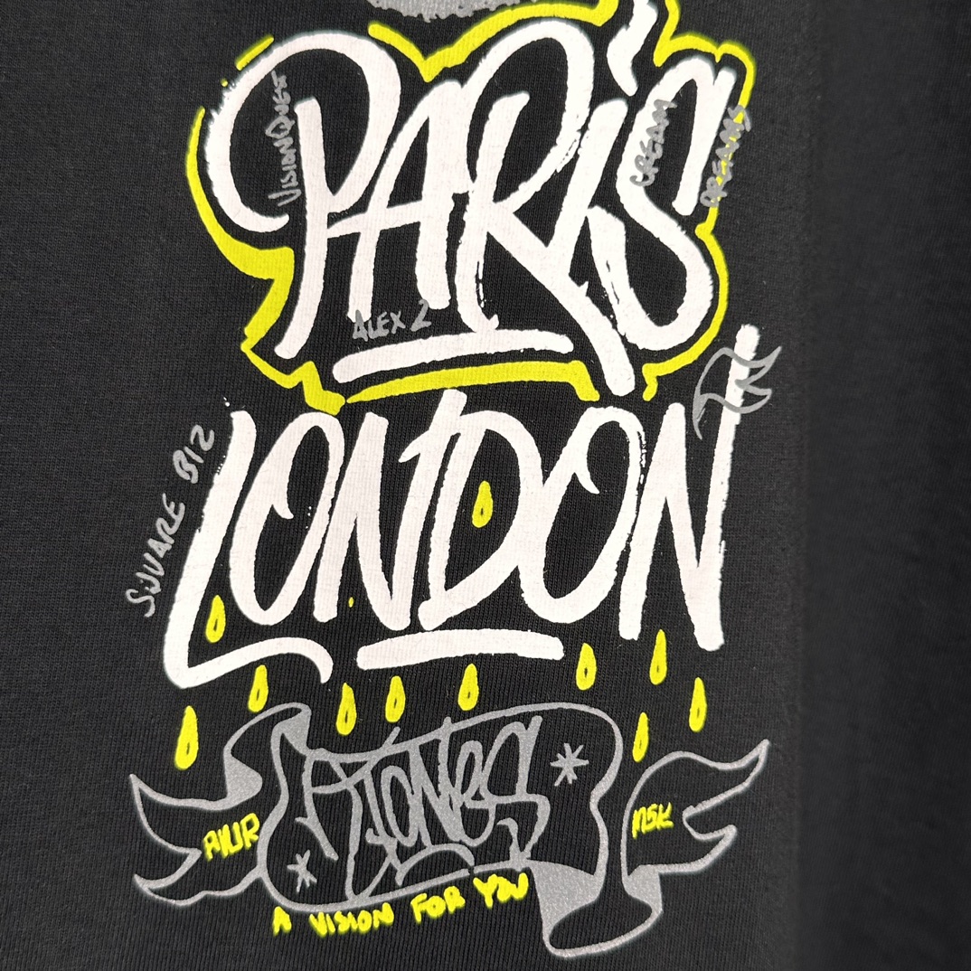 Stussy Born x Raised Handstyles Tee "Black"（3903853）