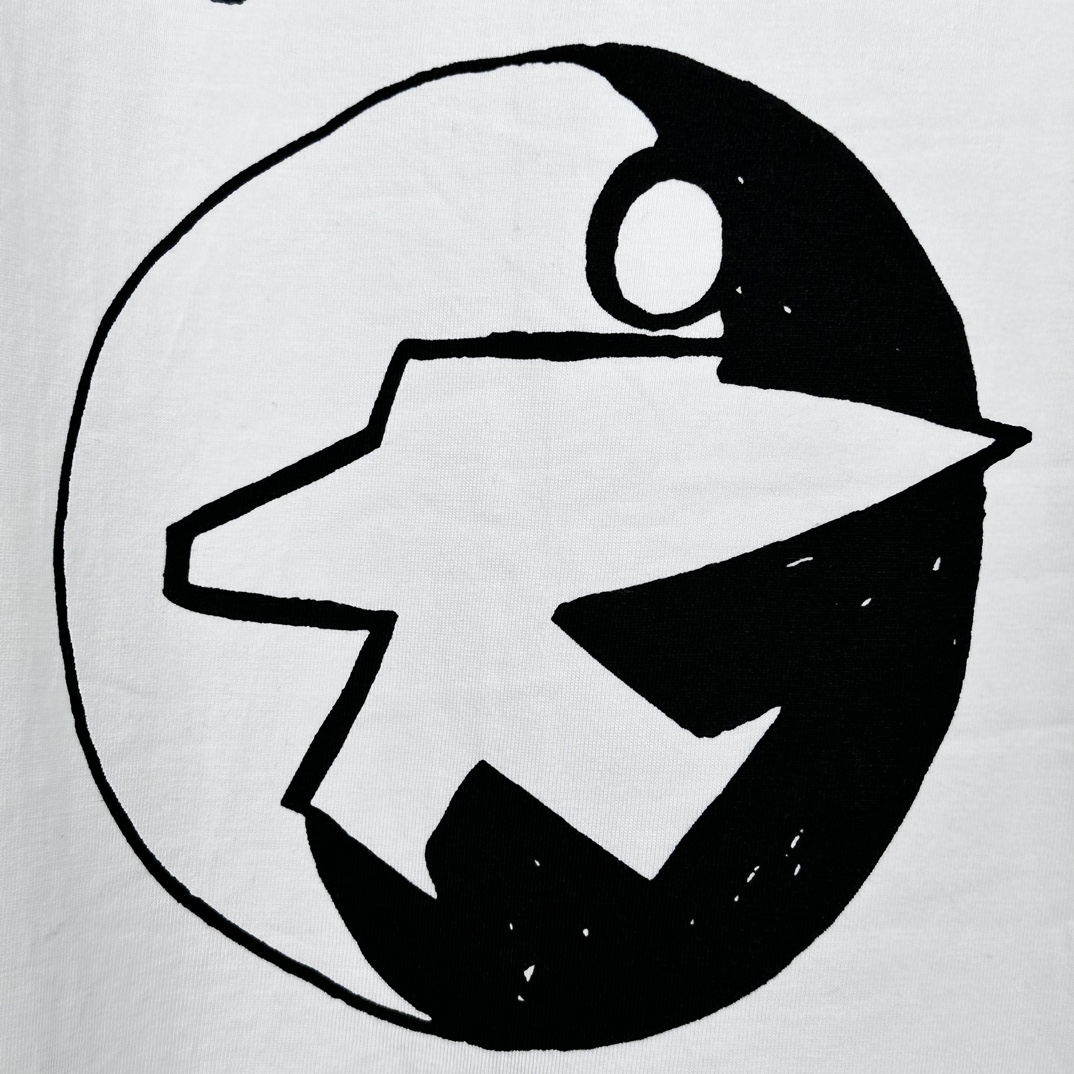 Stussy x Our Legacy Ol Surfman Pigment Dyed Tee“white"（3903857）