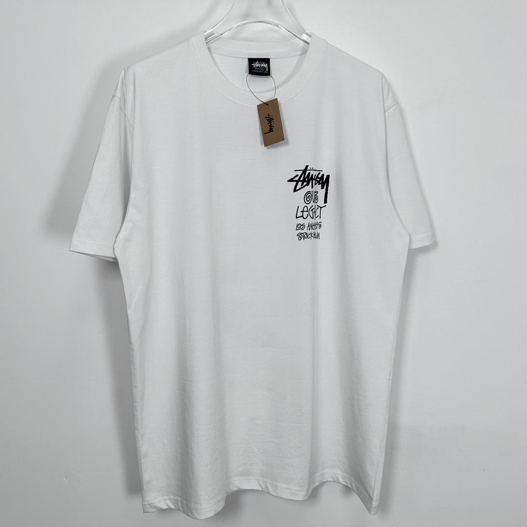 Stussy x Our Legacy Ol Surfman Pigment Dyed Tee“white"（3903857）