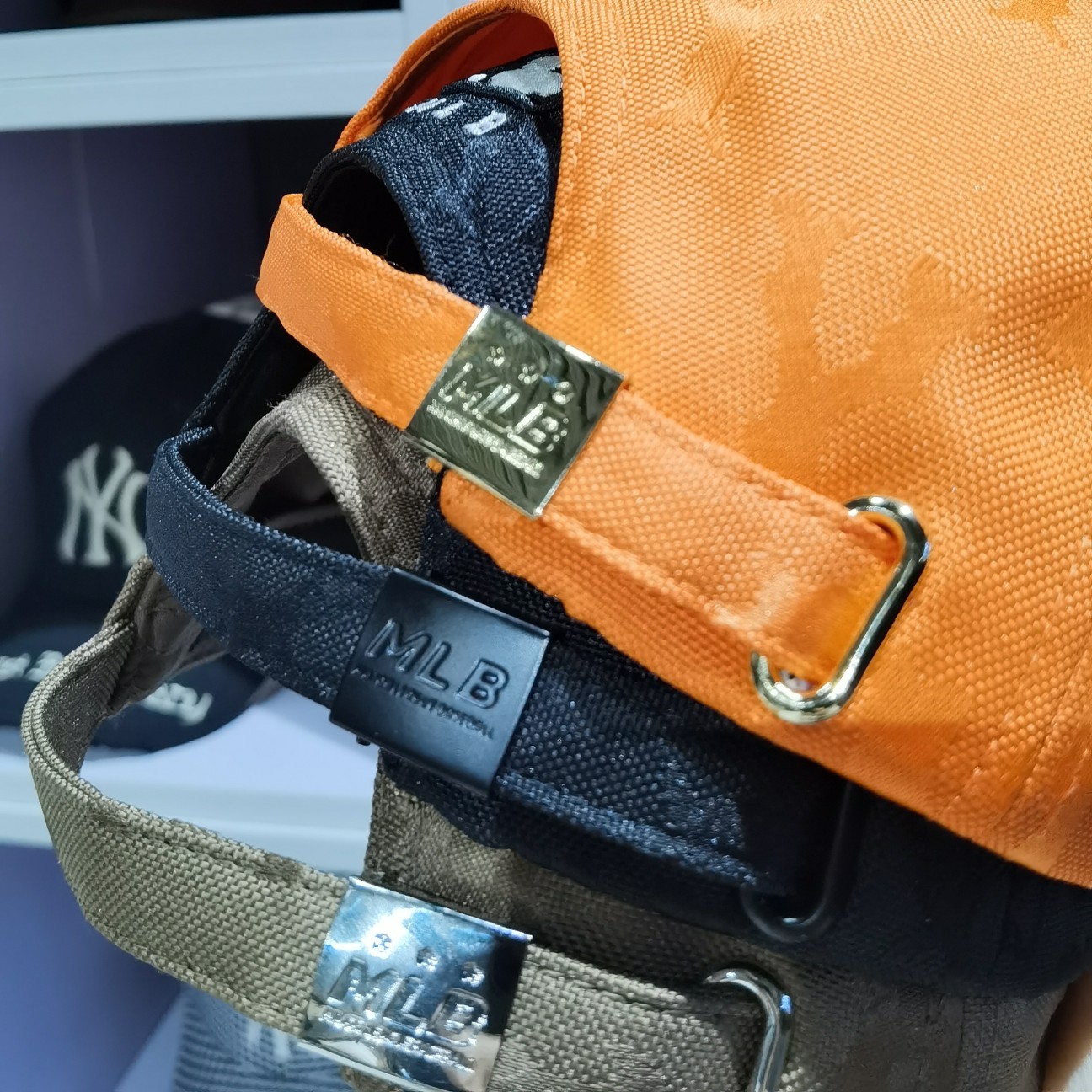 MLB Printed Cap "Khaki Brown"（3ACPM021N-43BGD）