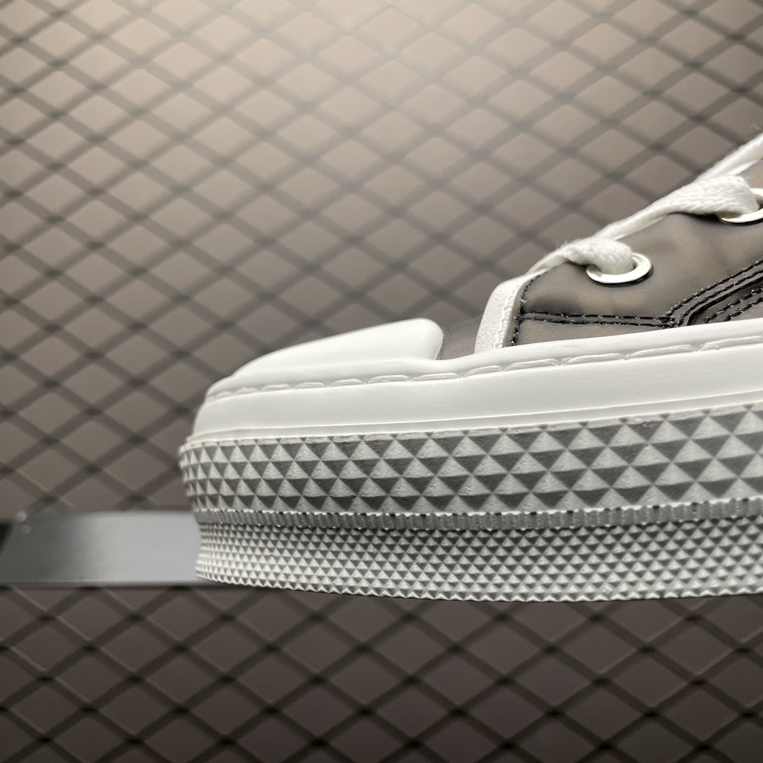 Dior B23 High Top Sneaker Dior Oblique Canvas "Black"（3SH118YJP-H961）