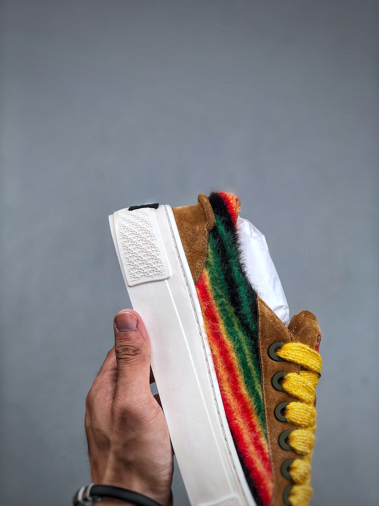 Dior Tears B33 Sneaker "Brown/Yellow"（3SN303ZWR_H600）