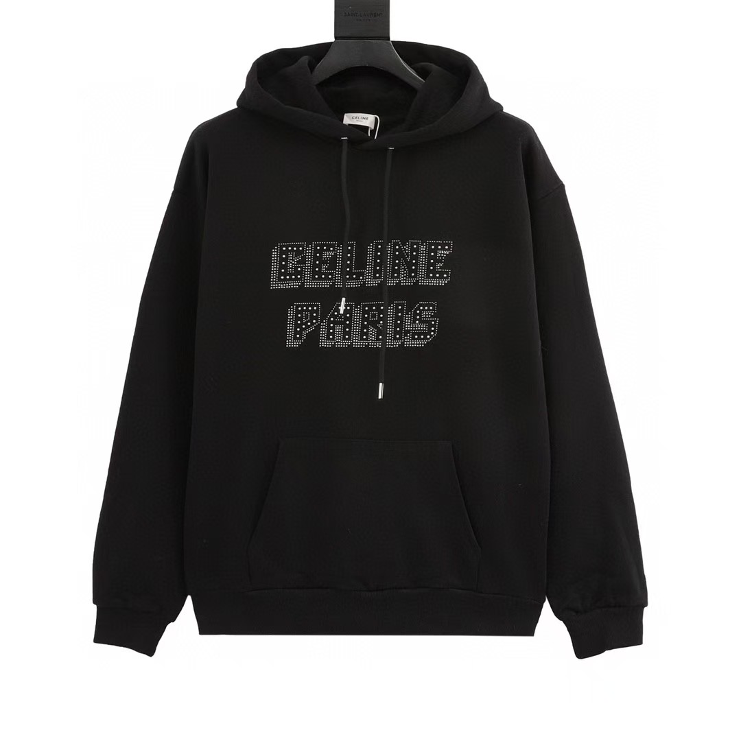 CELINE Hoodie (2Y05E670Q-38NS）