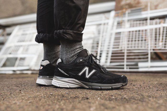New Balance New balance 990v4 Black silver | Grailed