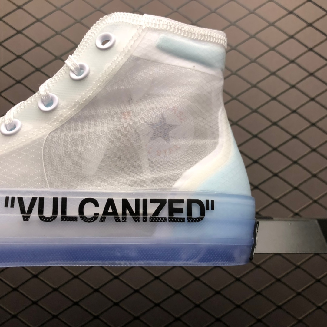 Converse Chuck Taylor All Star Vulcanized Hi Off-White（OFF WHITE x CONVERSE-1）