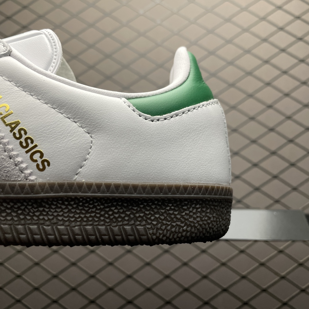 KITH × adidas Originals Samba OG "White/Green"（FX5398）