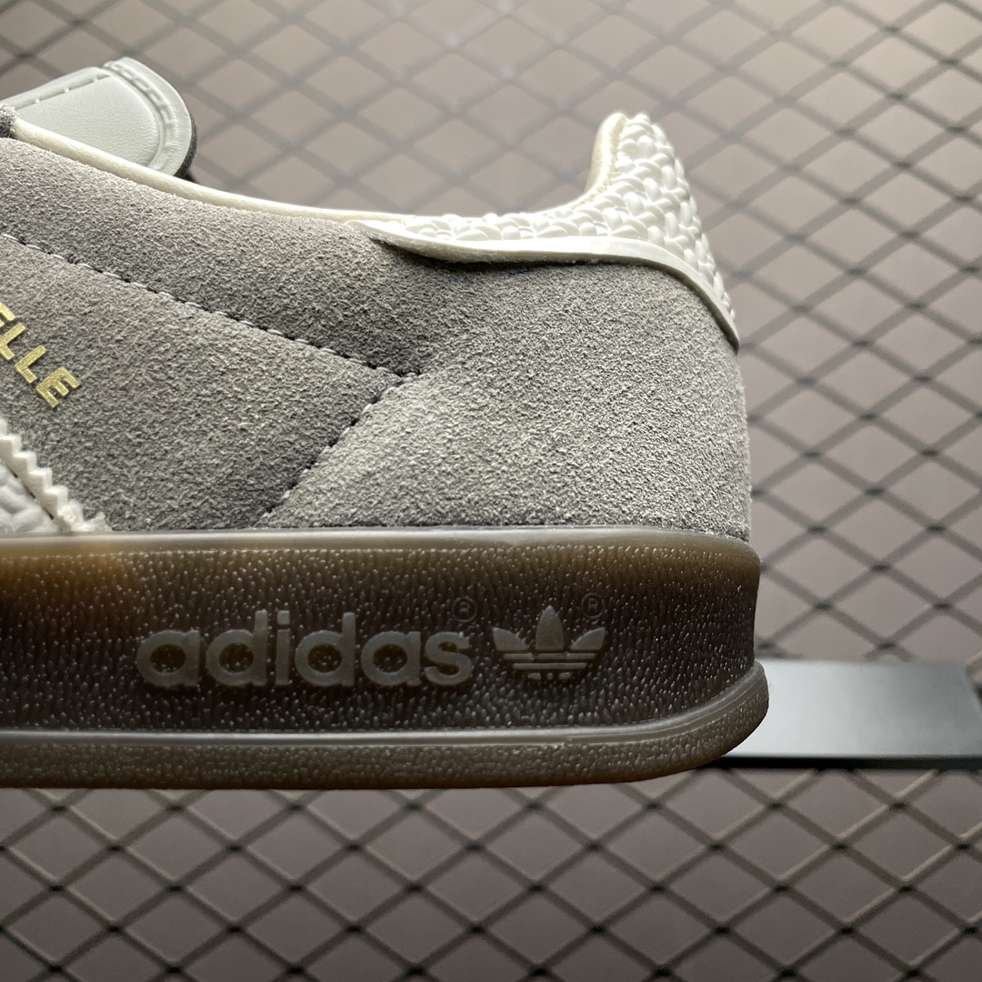 Adidas Originals Gazelle Indoor Cement gray（IF1807）