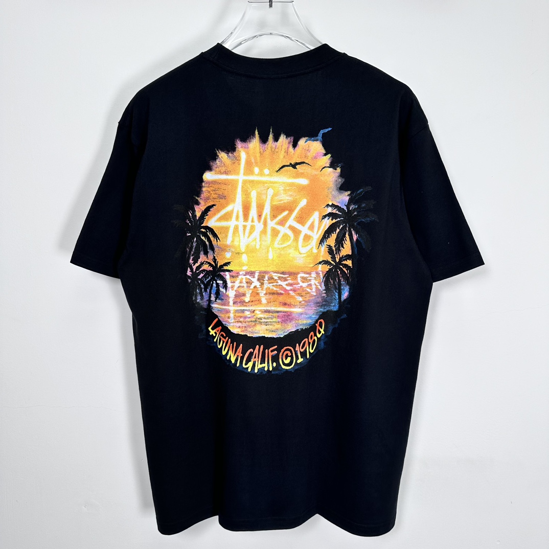 Stussy Sunset Tee "Black"（1905062）