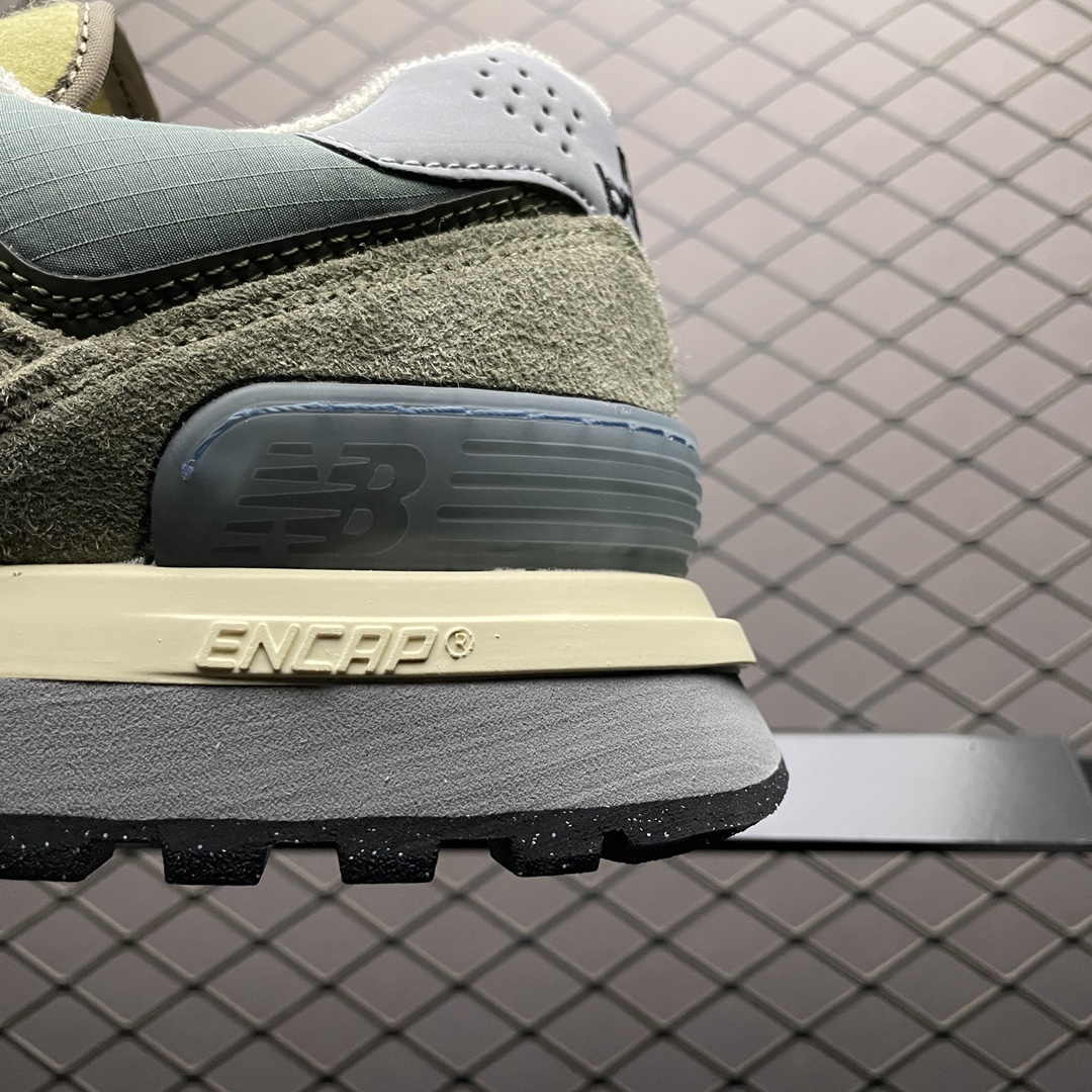 Stone Island × New Balance 574 Legacy "Green"(U574LGST)
