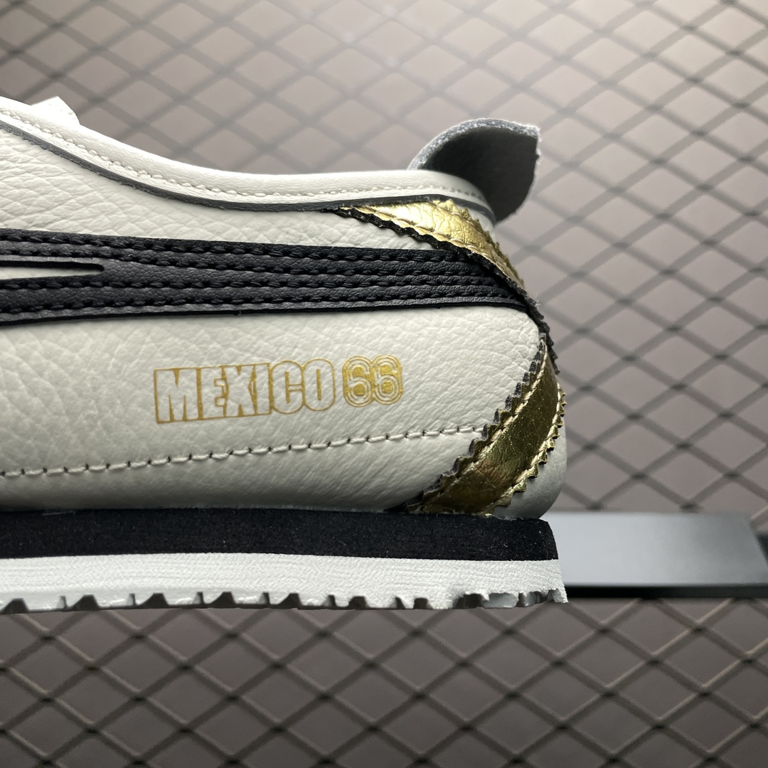 Onitsuka Tiger Mexico 66 Cream Black Gold（1183B493-100）