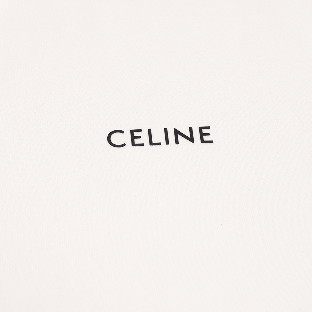 CELINE Loose T-shirt in Cotton Jersey (2X43C671Q-38AW）