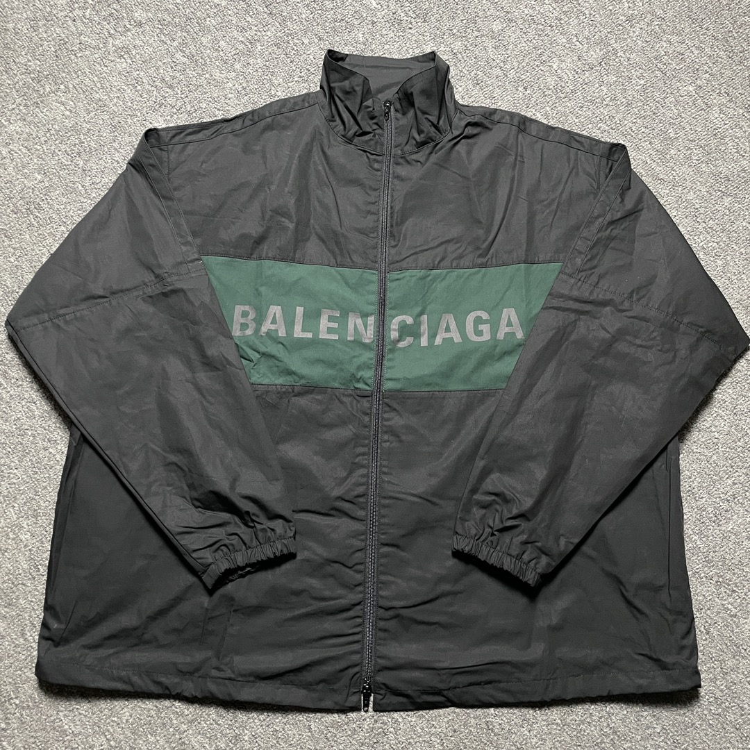 Balenciaga logo print windproof jacket（40PGUU77 ）