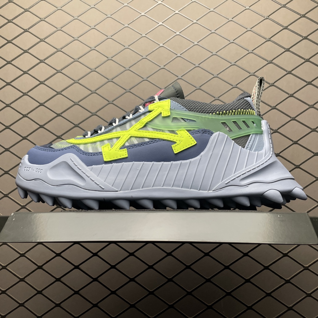 OFF-WHITE Odsy-1000 Cream Blue Yellow SS20( 41UEFF6)