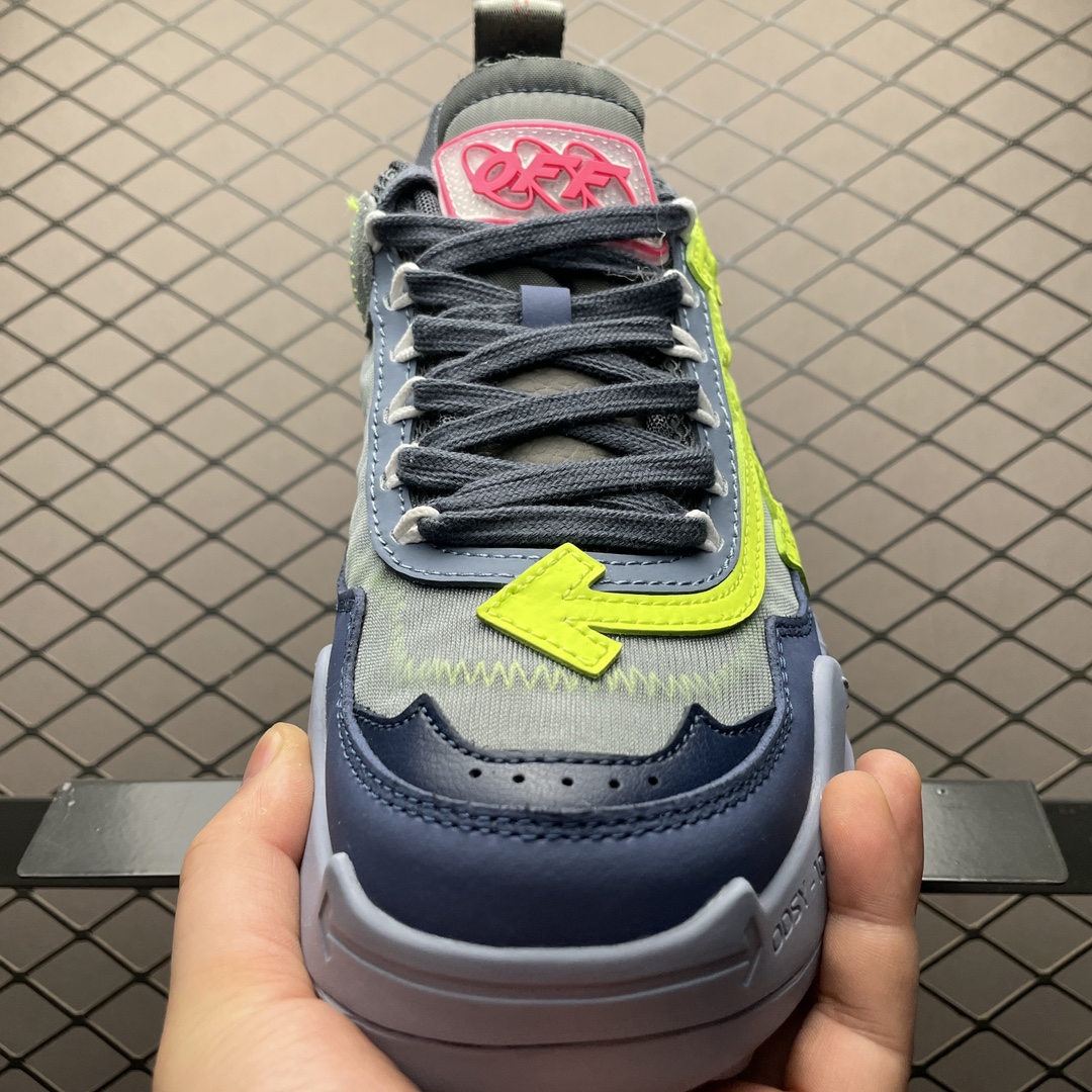 OFF-WHITE Odsy-1000 Cream Blue Yellow SS20( 41UEFF6)