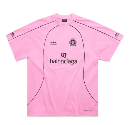 Balenciaga Miami Soccer T-Shirt Oversized(777705TPVR71401）