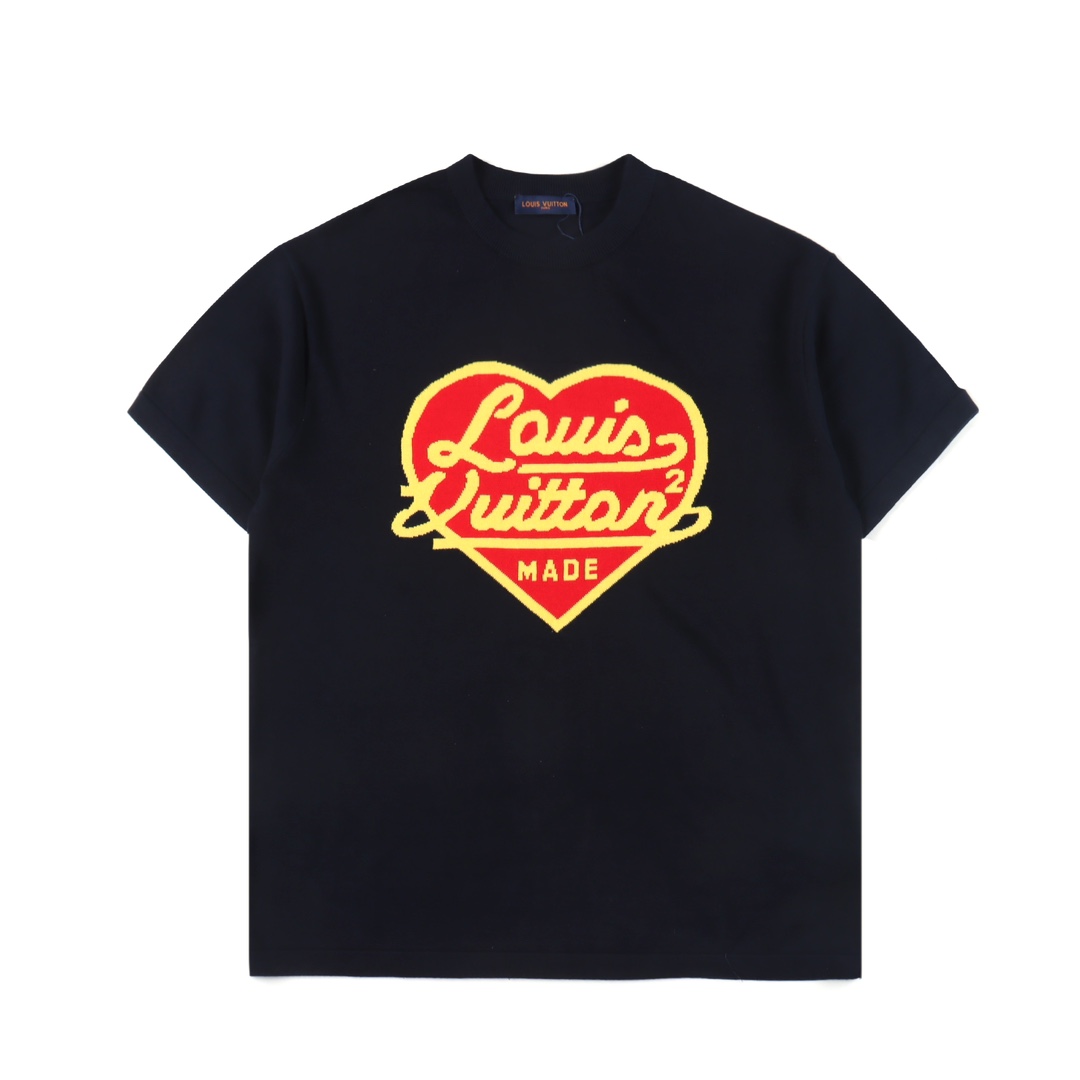 LOUIS VUITTON ハート ロゴ Tシャツ - Tシャツ(半袖/袖なし)
