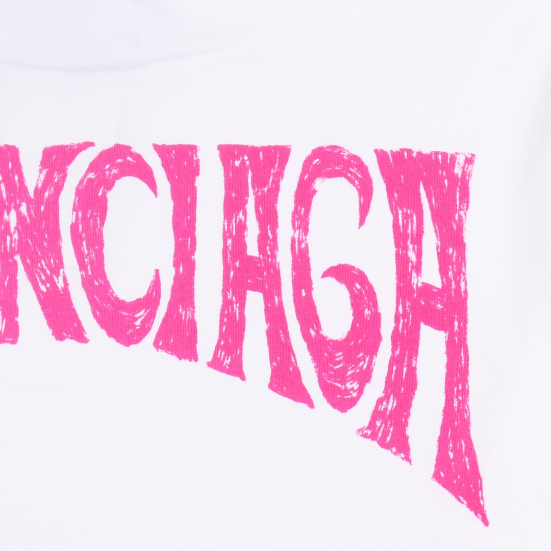 Balenciaga PARIS TROPICAL Tシャツ ミディアムフィット で ホワイト（438489）