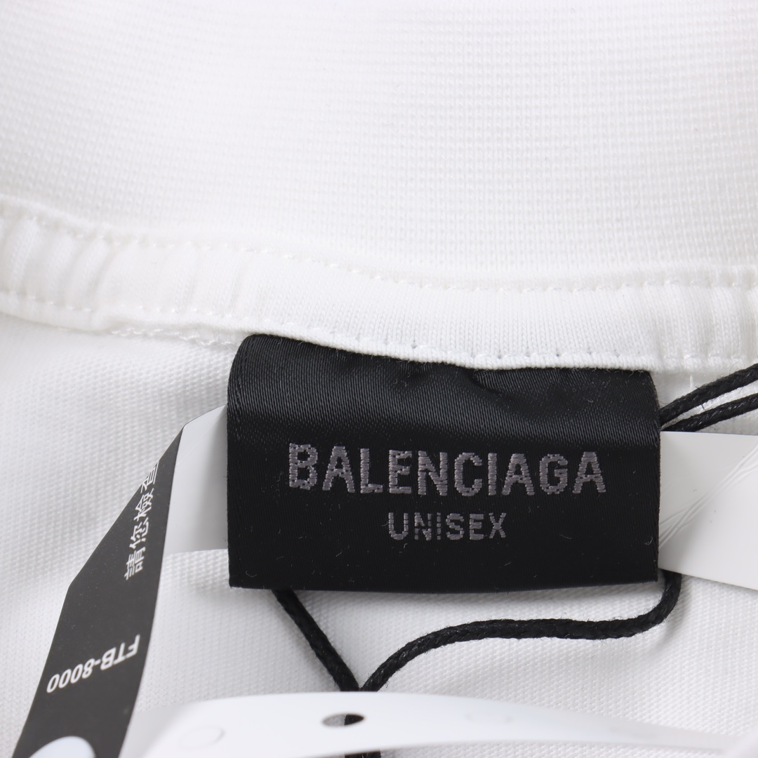 Balenciaga PARIS TROPICAL Tシャツ ミディアムフィット で ホワイト（438489）