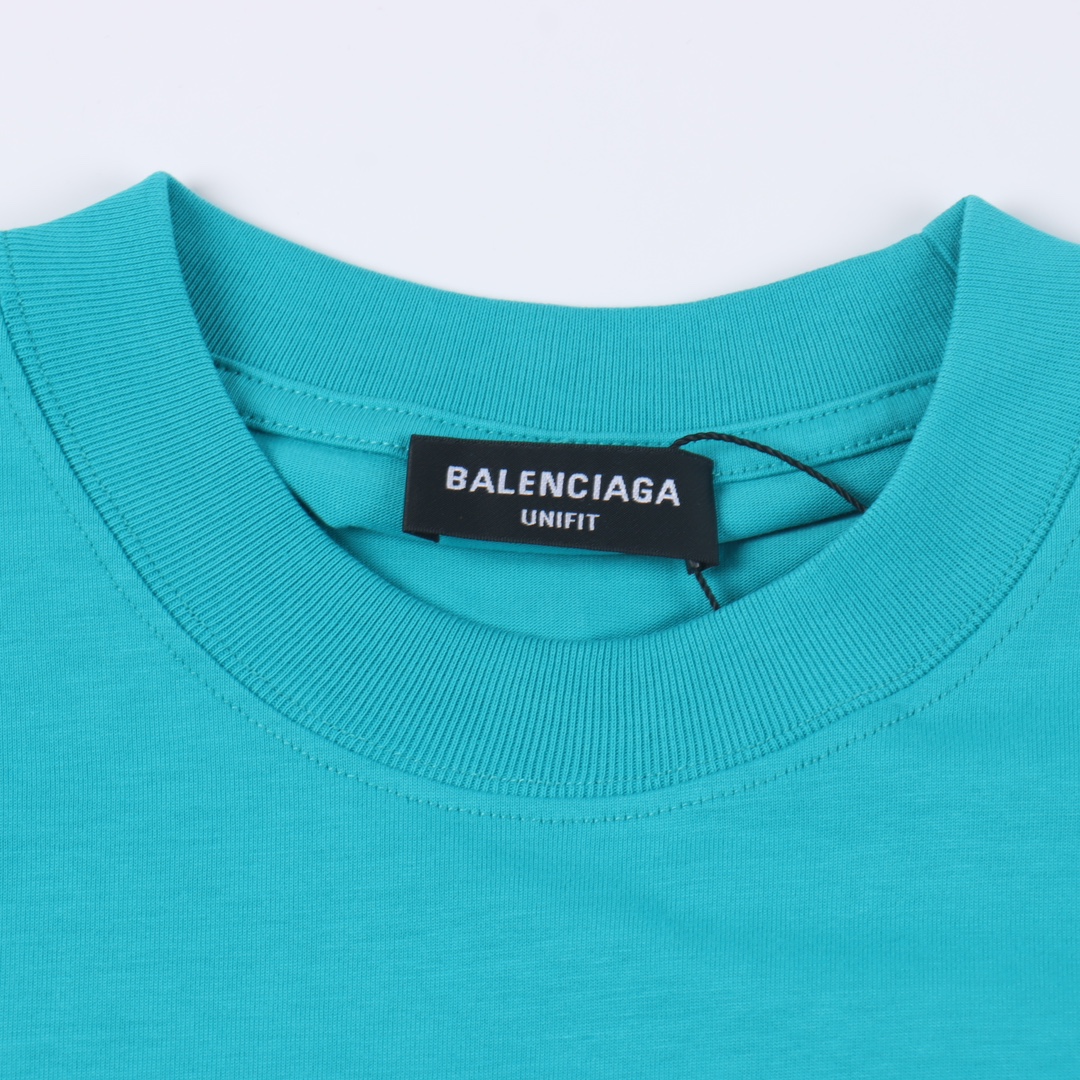 Balenciaga Ice Crack Big Hole T-Shirt（438523）