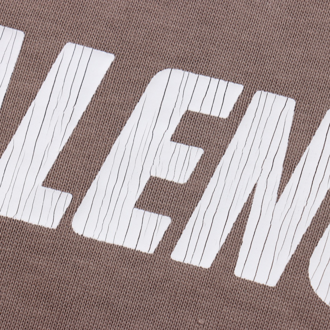 Balenciaga Ice Crack Big Hole T-Shirt（438525）