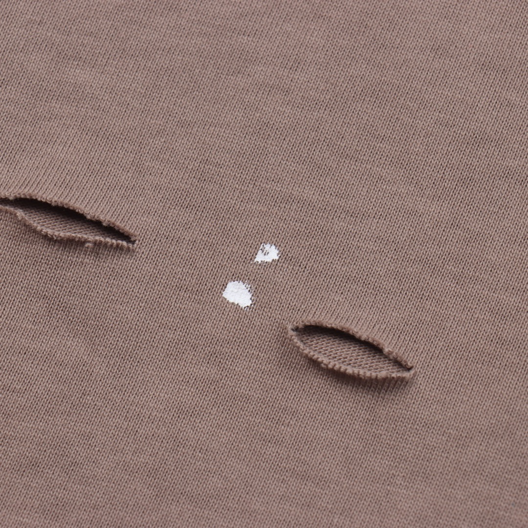 Balenciaga Ice Crack Big Hole T-Shirt（438525）