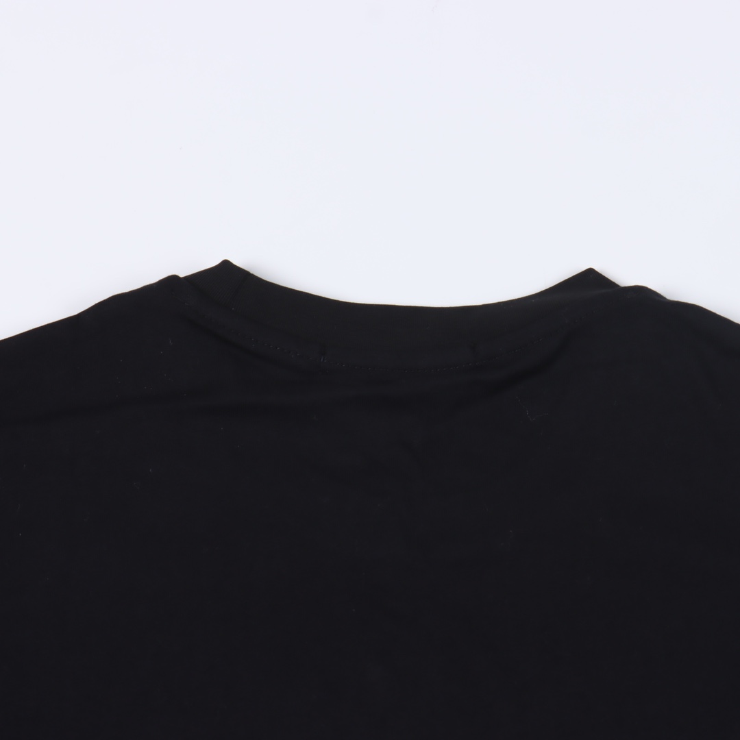 Louis Vuitton by Tyler, the Creator Embroidered Cotton T-shirt Black（439154）