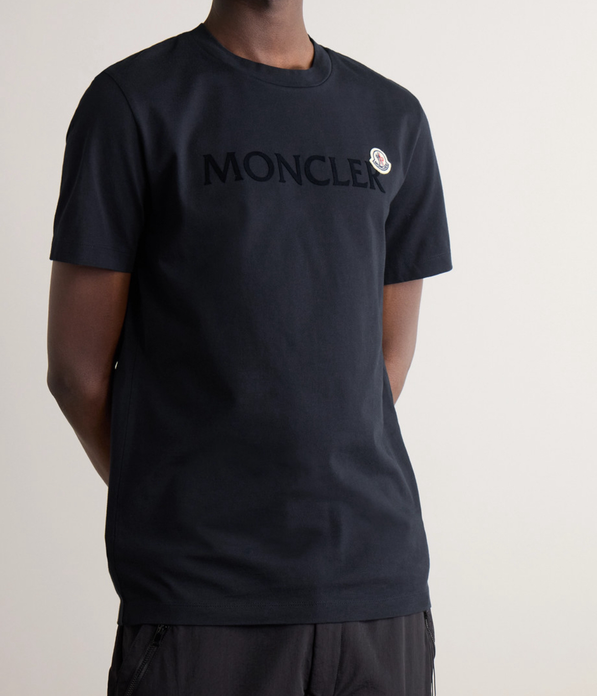 関税送料込み★MONCLER★ Tシャツ - ナイトブルー - S