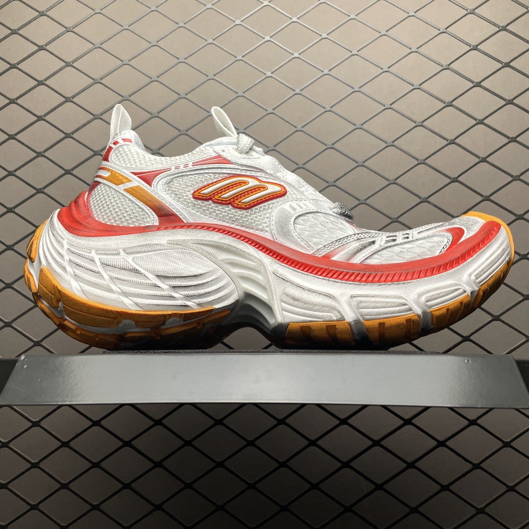 Balenciaga 10XL orange sneakers（49PHUU75）