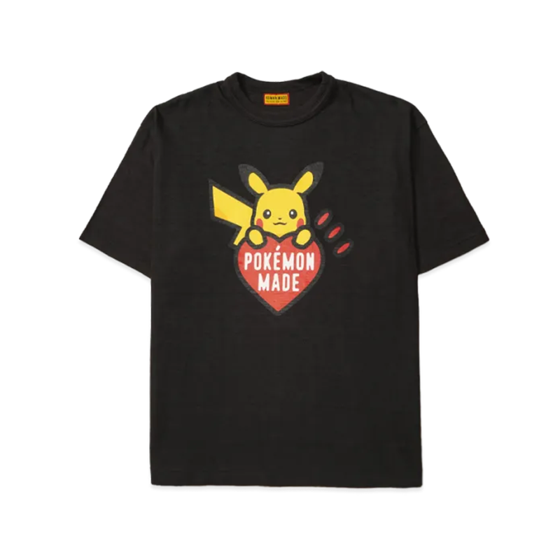 HUMAN MADE x Pokemon Made Graphic T-Shirt (Pikachu) Offline Store（XX30TE012）