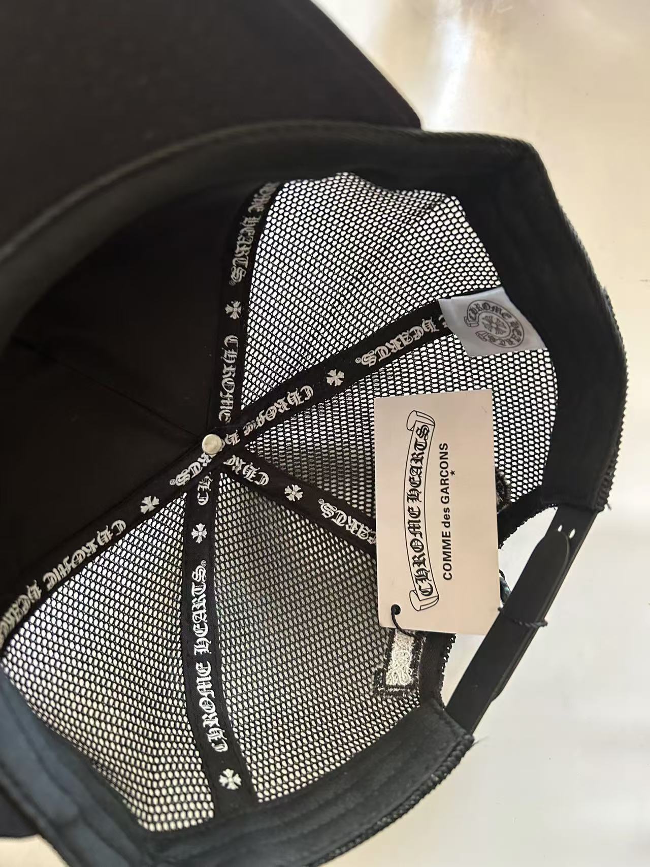 CHROME HEARTS Cemetery Trucker Hat Metal material (non-silver)（CH200516）