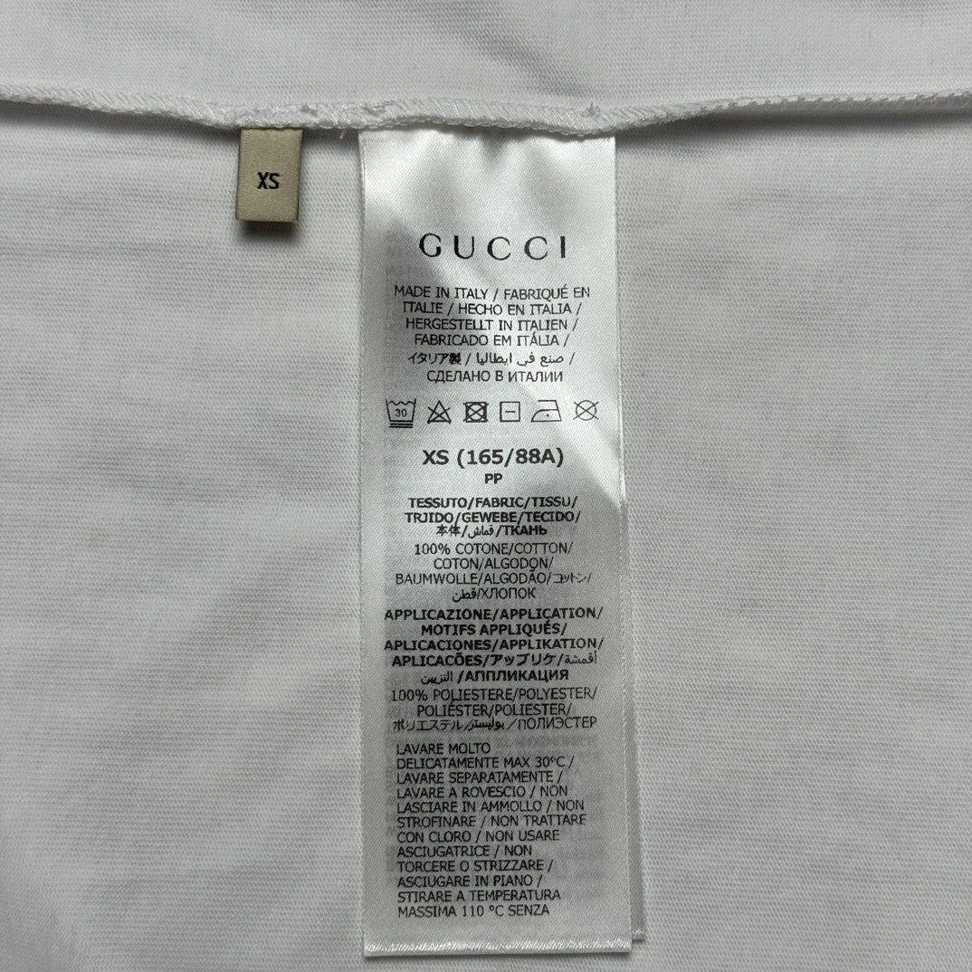 GUCCI cotton jersey T-shirt（774580-XJGA9-9692）